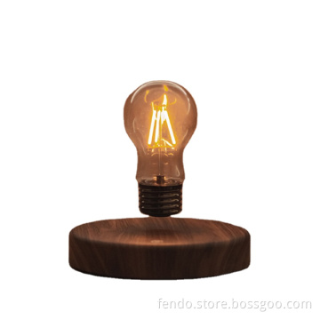 Magnetic Rotating Levitating Light Bulb for Desk Lamp